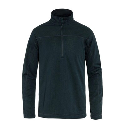 Fjällräven Abisko Lite Fleece Half Zip Dark Navy