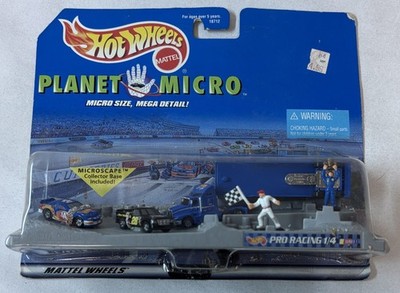 Hot Wheels Planet Micro Series 1 Pro Racing 1997 NASCAR Cars Semi