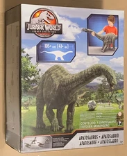 Jurassic World Legacy Collection Apatosaurus Dinosaur Toy 41 in  Mattel NEW