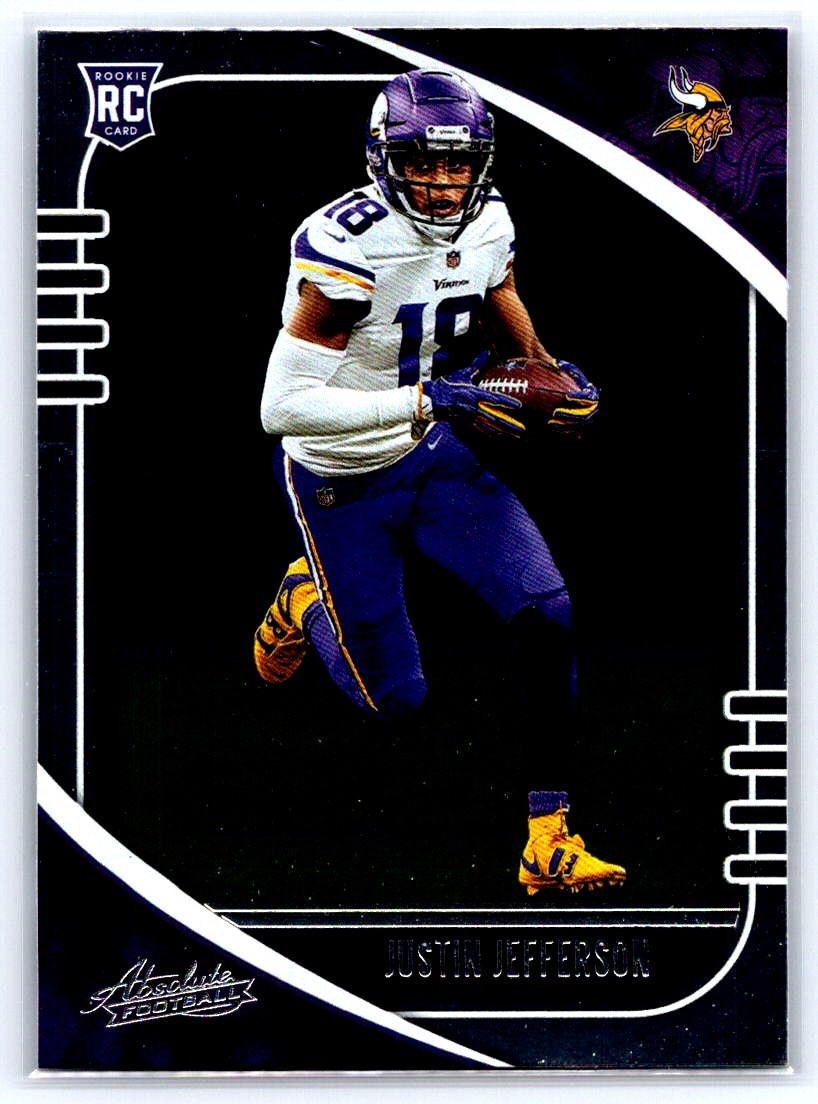 Justin Jefferson Panini Absolute #168 Base