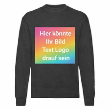 Prsonalisierte Sweatshirt mit deinen Bild Spr...