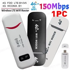 4G LTE Wireless USB Dongle Mobile Broadband 150Mbps Modem Stick 4G Sim Card