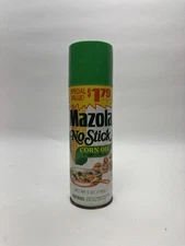 vintage 1994 mazola no stick corn oil cooking spray Still About Half Full.