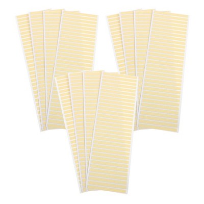 Reusable Double Sided Adhesive Strips for Watch Dial and Movement Repair Yellow