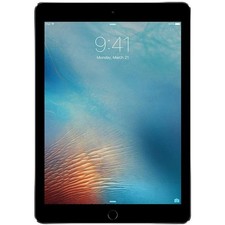 Apple iPad Pro 9.7" Space Gray 32GB MLRU2LL/A Cellular Unlocked Very Good FF