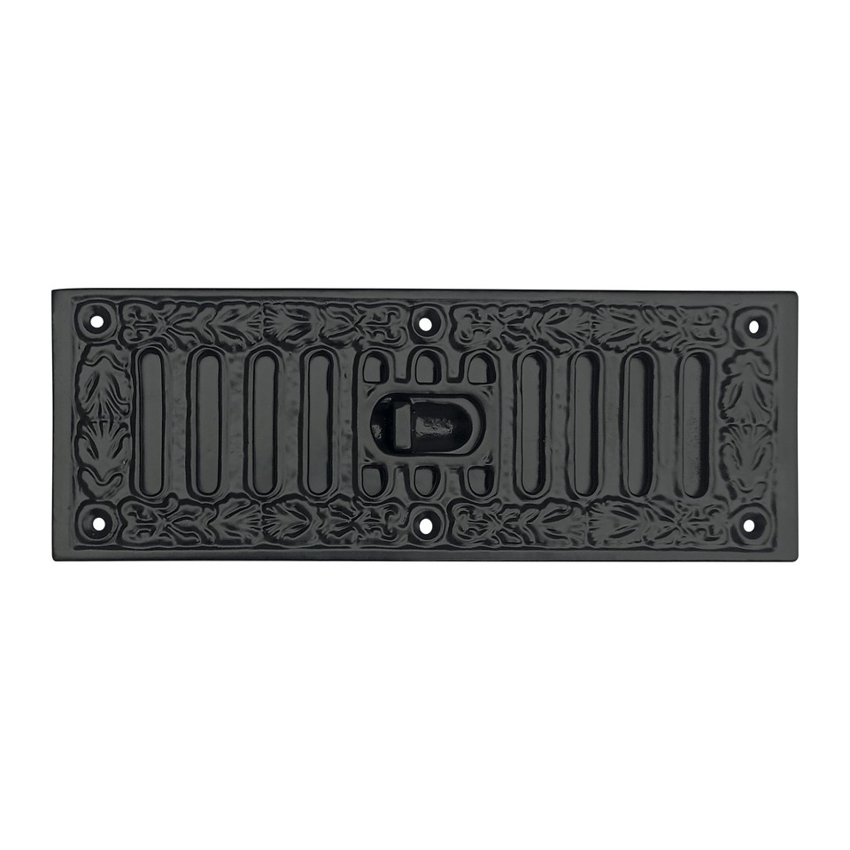 Antique Victorian Ornate Air Vent Cover Open Close Adjustable Grille ...