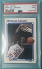MICHAEL JORDAN 1991 NBA HOOPS ALL-STAR CARD #253 GRADED BY PSA 9 MINT RARE WOW