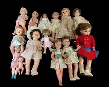 COLLECTION OF ASSORTED DOLLS 14 . CELLULOID, PLASTIC, COMPOSITE. EARLY 20TH.