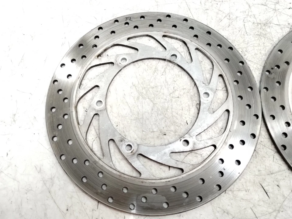 Par de rotores de freno delanteros izquierdo derecho Yamaha Royal Star Venture XVZ1300 2005 Foto 2 de 4