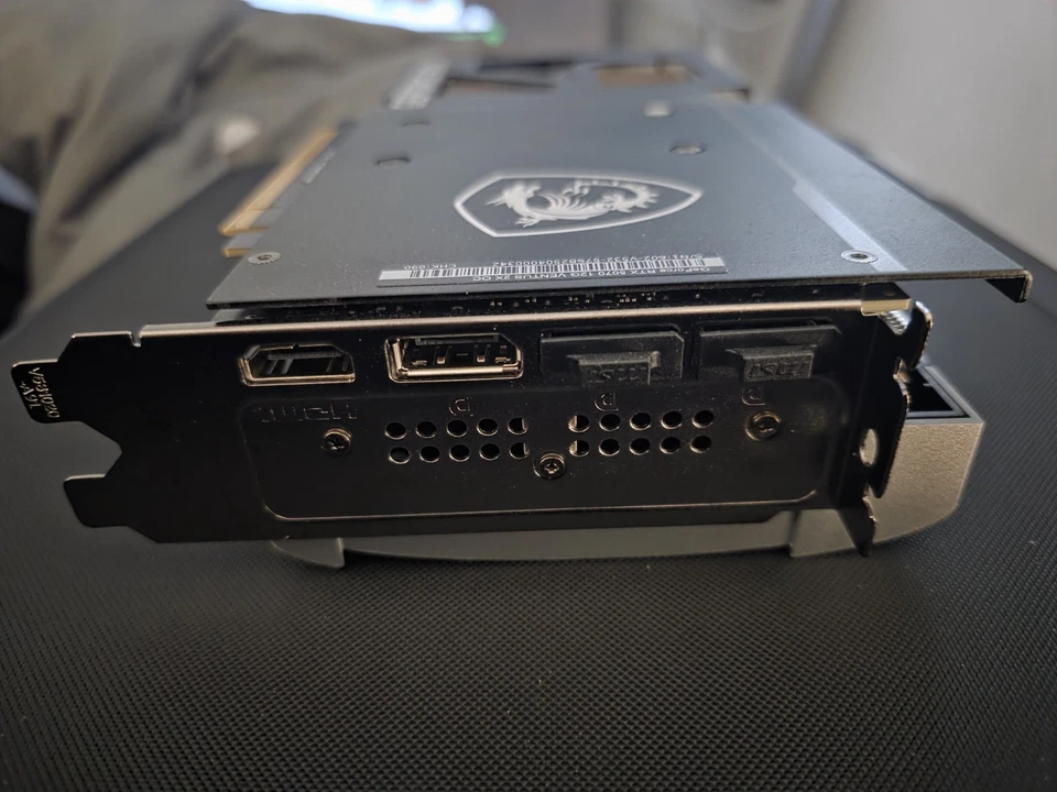 MSI RTX 5070 12G Ventus 2X OC Graphics Card 12GB GDDR7 - Grey - Mint - Image 4 of 4