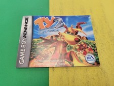 NO GAME - Ty Tasmanian Tiger 2 Ty 2 AUTHENTIC GAMEBOY ADVANCE MANUAL ONLY NOGAME