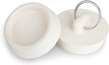 Rubber Drain Stopper Fits 1-1/2" to 1-5/8  Opening, Bathroom Bath Tub Drain Plug