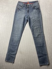 Vintage SASSON dark blue denim Jeans skinny leg shuffle Size 4