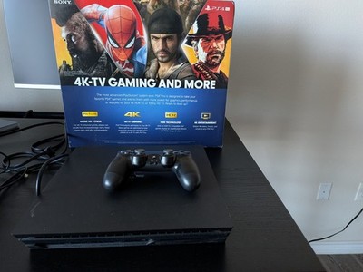 Sony PlayStation 4 Pro PS4 1TB Black Console Gaming System CUH-7215B