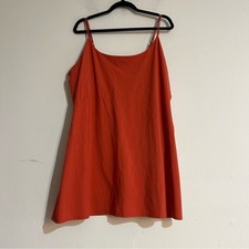 Abercrombie & Fitch Tank Athletic Exercise Mini Dress Brick Red Size XL