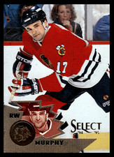 1994 Select Joe Murphy #44 Chicago Blackhawks NHL Hockey Base Set