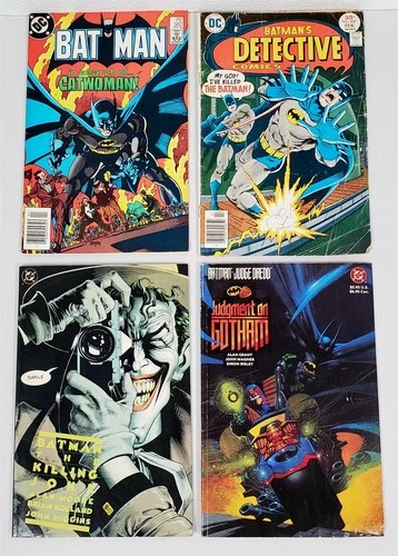 Z-921 VINTAGE 1970-90'S COLLECTION OF DC COMICS-BATMAN LOT!