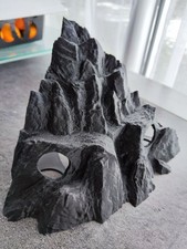 Aquarium Cave Rock Decor 3D Printed Fish Tank Hideout, Aquascape Mountain Cave