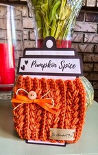 Handmade Crochet Coffee Cup Cozy | Reusable F...