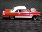 Hot Wheels 66 Nova Gasser from 2021 Red Line Club RLC Loose Pink