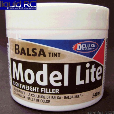 #ad #ad Deluxe Materials DLMBD6 Model Lite Balsa Filler Balsa Brown: 240cc $14.75