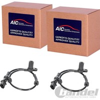 2X AIC ABS-SENSOREN Vorne Beidseitig Passend FÜR Opel Combo Corsa Meriva Tigra