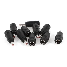 10 x DC Power 3.5x1.35mm Male to 5.5x2.1mm Female Jack Adapter Connector