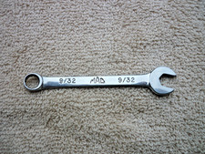 Mac Tools 9/32" Short Combination Spanner,  CW 9, USA