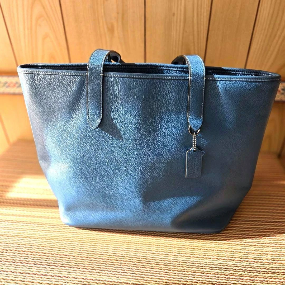 Coach Tote Blue Bags & Handbags for Women for sale | eBay