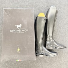 DeNiro Bellini Reitstiefel Gr.37,5 MTM 46/37 Leder Schwarz Vibram NP 793€ OVP (C