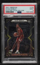 2021 Panini Obsidian Electric Etch Yellow 9/10 Evan Mobley #153 PSA 9 MINT 16xu