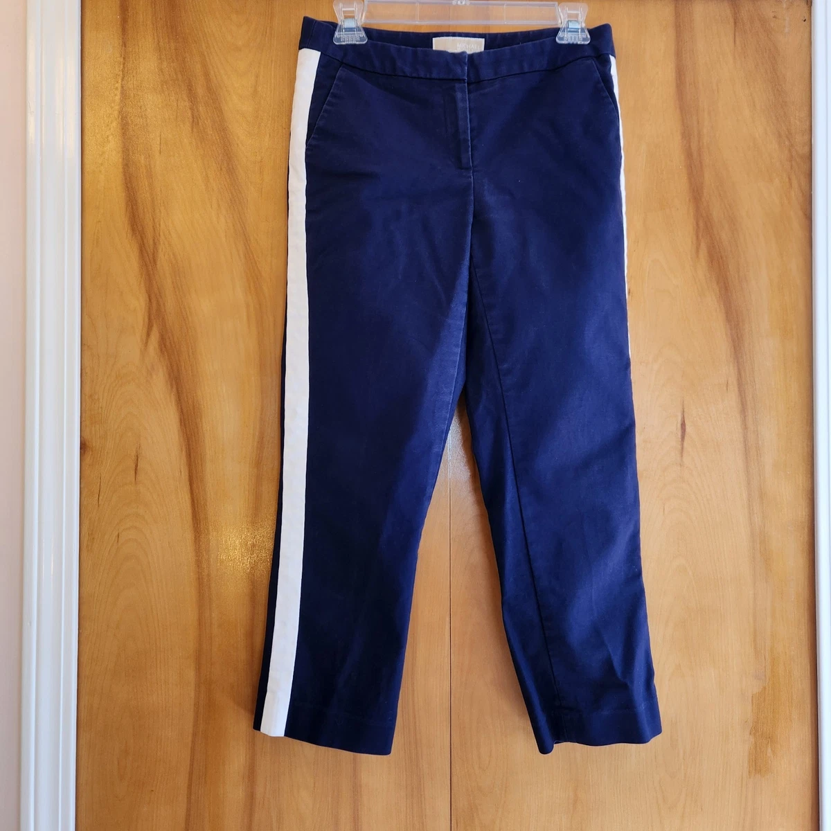 Michael Kors Cotton Blue Pants for Women for sale | eBay display picture 1