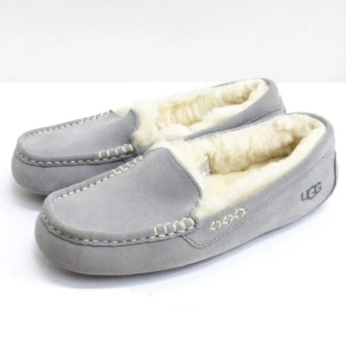 Scarpa mocassino UGG Ansley slip on 1106878 grigio 24 cm (9 45 pollici) usata cb01cce987ca5f