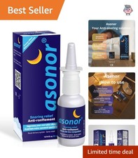 Pain-Free Snoring Relief - 30ml Nasal Spray for Deep Sleep Easy Breathing