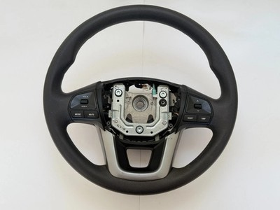 2012-2015 KIA RIO STEERING WHEEL W/ MULTIFUNCTIONAL CRUISE SWITCH BUTTONS OEM.
