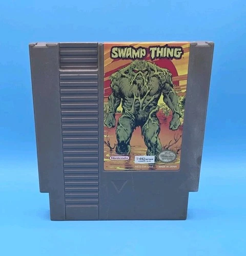 Swamp Thing (Nintendo, NES 1985) Authentic Tested Working Fast Shipping !!!