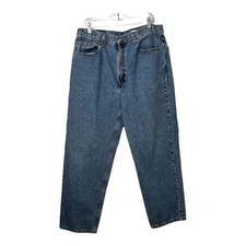 Vintage Levi's 550 Relaxed Fit Straight Leg 38 x 30 Jeans