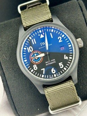IWC PILOT'S WATCH MARK XVIII TOP GUN EDITION «SFTI» & TOP GUN STOPWATCH IW324711