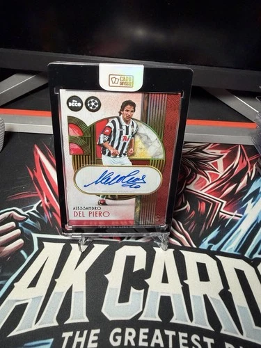 Topps UEFA Club Competitions Deco 2025/26 - Alessandro Del Piero Auto /5