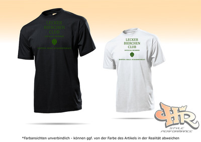 Fun Shirt Lecker Bierchen Club Lustig Spaß Humor T-Shirt Tuning
