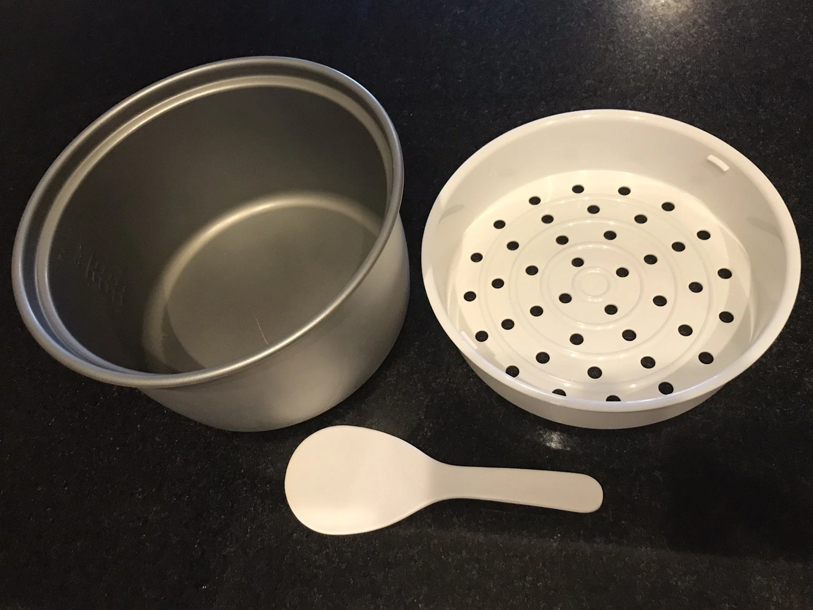 Tatung rice cooker replacement inner cooking pot bowl 9.5” diameter & steam tray
Opens in a new wind