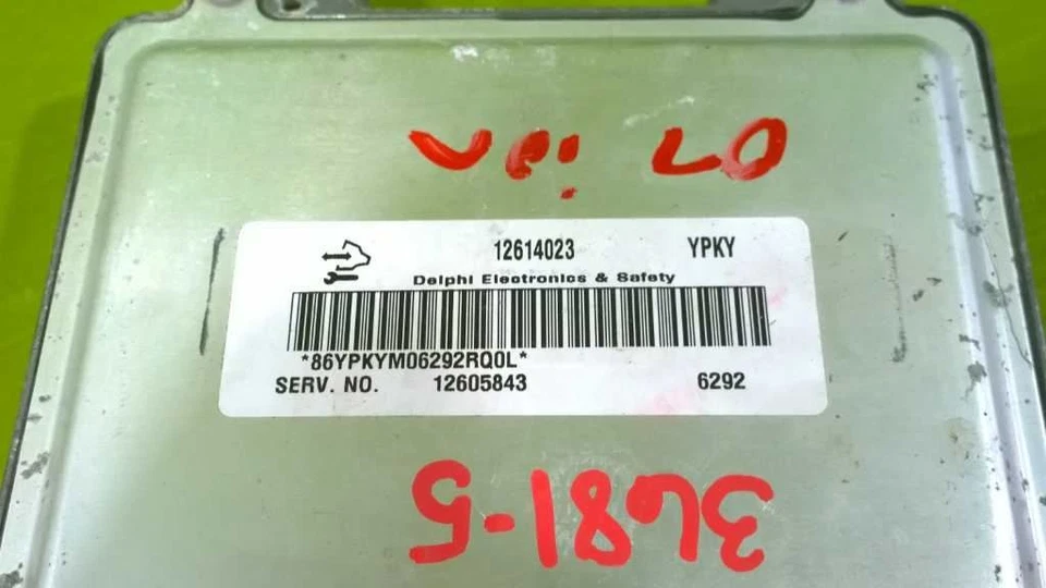 07 ION 2.2L ECM MÓDULO DE CONTROL DEL MOTOR OEM 3681-5 Foto 3 de 3