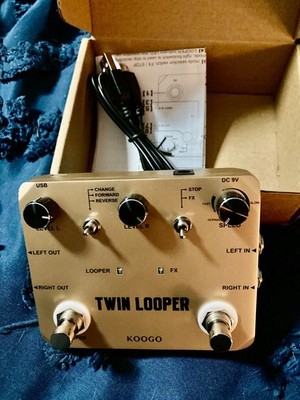 Koogo Twin Series Looper Pedal