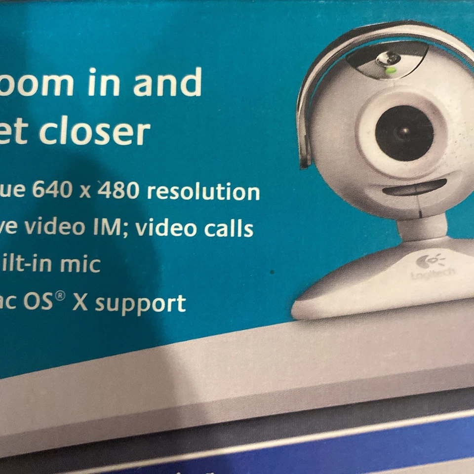 Logitech Quickcam USB Zoom Web Cam - Image 2 of 4