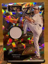 2025 Panini Select -Tomoyuki Sugano SPARKS RELIC ICE PRIZM Patch Card SP-TS (RC)