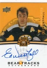 2023-24 Upper Deck Boston Bruins Centennial Bear Tracks Autographs Ed Westfall