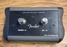 Fender 008-0997-000 MS2 Mustang Amp 2-Button Footswitch 1/4" Jack