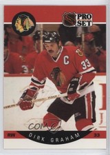 1990-91 Pro Set Dirk Graham #51 0a4