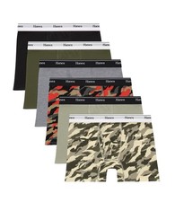 Hanes Originals Boys Tagless Stretch Boxer Briefs 6-Pack Size S   No Tags