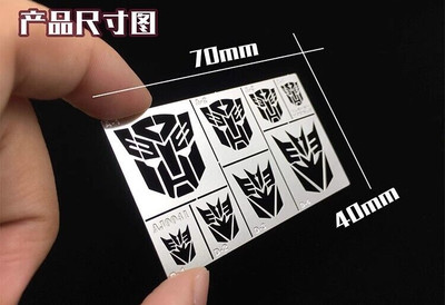Transformer Symbol Stenceling Template for Modeling